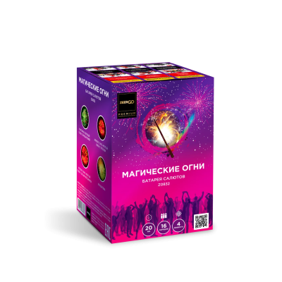 Магические огни Батарея салютов купить в Вышкове | vyshkov.salutsklad.ru