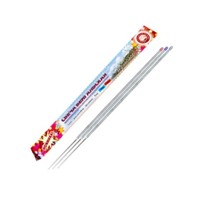 Триколор 300 мм. Бенгальские огни цветные купить в Вышкове | vyshkov.salutsklad.ru