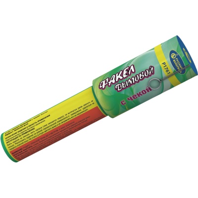 Дымовой (с чекой) зеленый Фальшфейер купить в Вышкове | vyshkov.salutsklad.ru