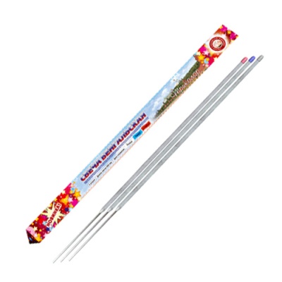 Триколор 400 мм. Бенгальские огни цветные купить в Вышкове | vyshkov.salutsklad.ru